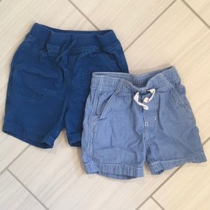 Two pairs of Hanna Andersson shorts 3T